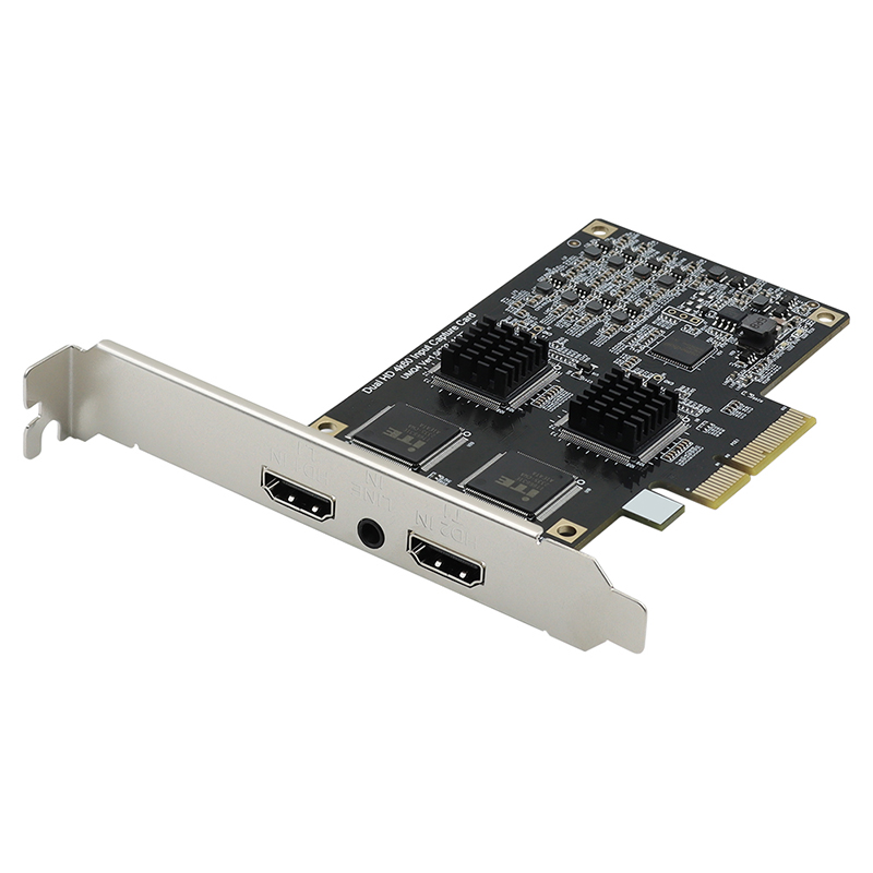 雙路4K60內(nèi)置視頻采集卡